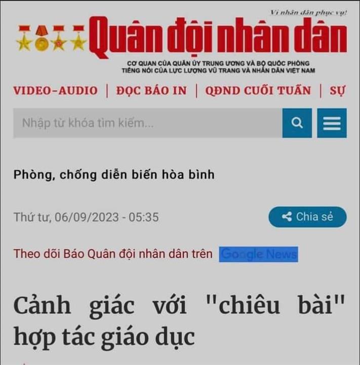 Đó là bán nước vì vay tiền cho giáo dục có điều kiện can thiệp chuyên môn là mất độc lập, mất tự chủ trong chính sách nhân sự lâu dài.