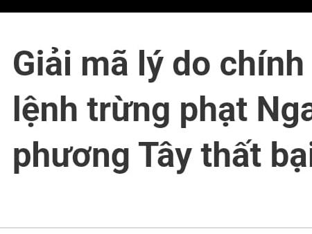 Bọn me tây được Mẽo đào tạo rất tinh vi, từ cách dùng từ đến cách đặt tít.